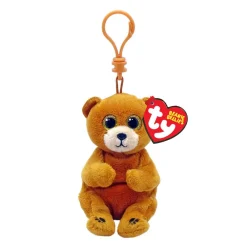 Pluche Beanie Bellies Clip Duncan de beer sleutelhanger