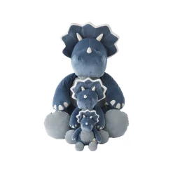Pluche Dino in geribd fluweel 40 cm