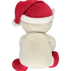 Pluche kerstbeer in sherpa voor baby's