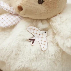 Pluche konijn Patapouf crème 17 cm geboortecadeau