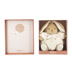 Pluche konijn Patapouf crème 17 cm geboortecadeau