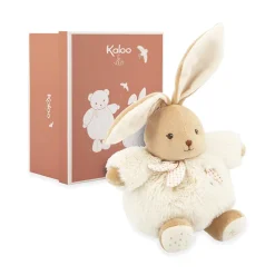 Pluche konijn Patapouf crème 17 cm geboortecadeau