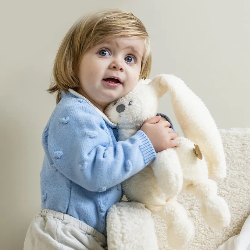 pluche konijn Teddy vanille 30 cm