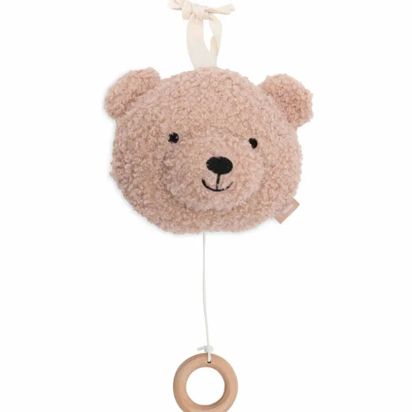 Pluche muziekmobiel Teddy Bear roos