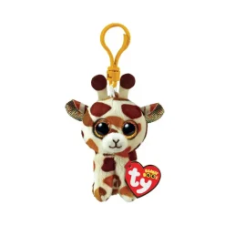 Pluchen Beanie Boo's Clip Stilts de giraf sleutelhanger met ultra zachte nepbont en glanzende ogen