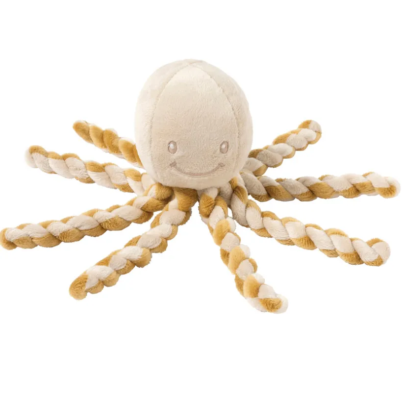 pluche octopus caramel 28 cm