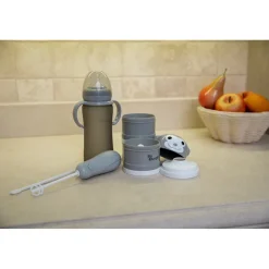 Poedermixer voor zuigfles Grijs