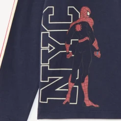 Polo jongen met lange mouwen met Spider-Man Marvel print