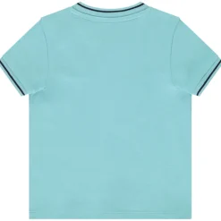 Polo met korte mouwen en teddy kraag voor baby jongen