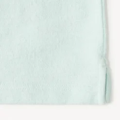 Polo met korte mouwen van effen gemêleerd materiaal jongens