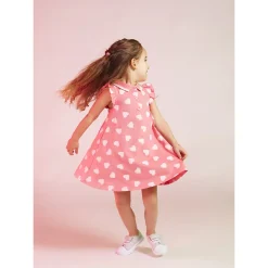 Poloshirt in jersey met print meisjes
