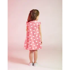 Poloshirt in jersey met print meisjes