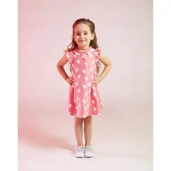 Poloshirt in jersey met print meisjes