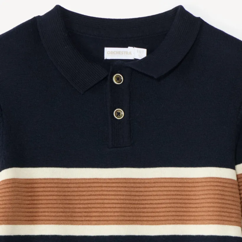 Poloshirt jongens met een fantasiedesign