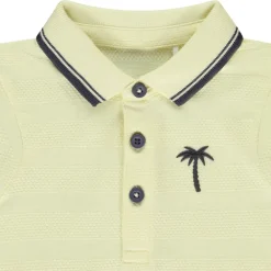 Poloshirt korte mouwen met fantasie borduursel voor baby jongen