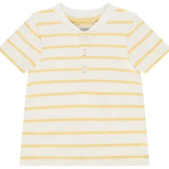 Poloshirt met korte mouwen en teddy kraag voor baby jongen
