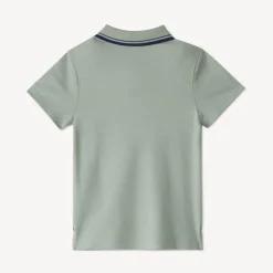Poloshirt met korte mouwen en scooterborduursel voor babyjongens