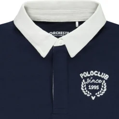 Poloshirt met korte mouwen en Engels borduursel voor jongen