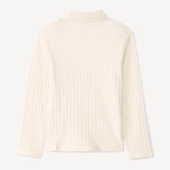 Poloshirt met lange mouwen en cactusborduursel jongens