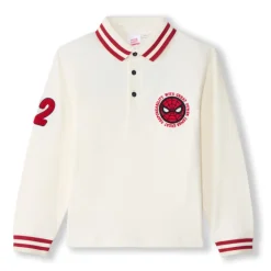 Poloshirt met lange mouwen Spider-Man Marvel jongens