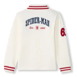 Poloshirt met lange mouwen Spider-Man Marvel jongens