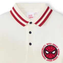 Poloshirt met lange mouwen Spider-Man Marvel jongens