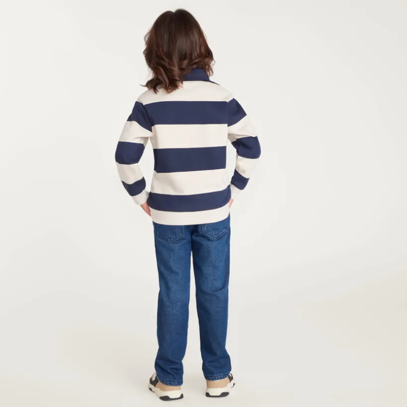 Poloshirt met strepen voor jongens