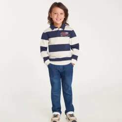 Poloshirt met strepen voor jongens