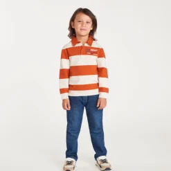 Poloshirt met strepen voor jongens