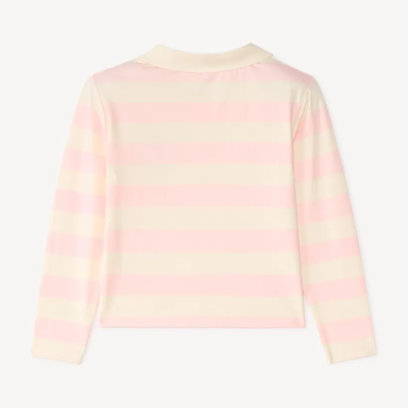 Polo voor meisjes met lange mouwen en Hello Kitty-patch