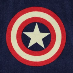 Poncho bad speels Captain America Marvel voor jongen