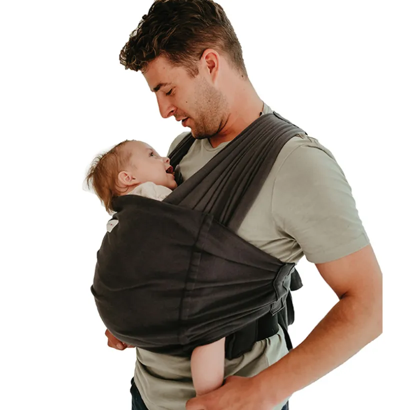 Porte-bébé écharpe Tricot Easy Dark grey