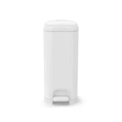 Poubelle à couches Diaper Select blanche avec recharge octogonale