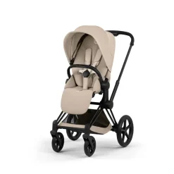 Poussette Duo Priam - Matt Black/Cozy Beige