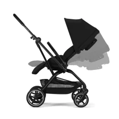 Poussette met draaistoel Eezy S Twist+ 2 - Magic Black