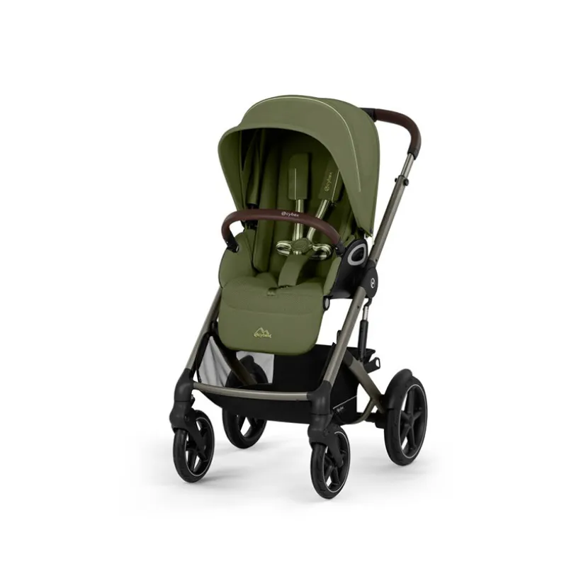POUSSETTE TALOS S LUX TAUPE - MOSS GREEN