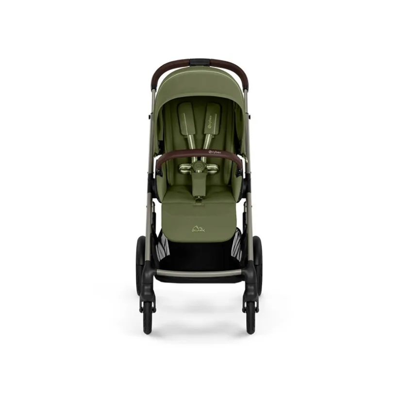 POUSSETTE TALOS S LUX TAUPE - MOSS GREEN