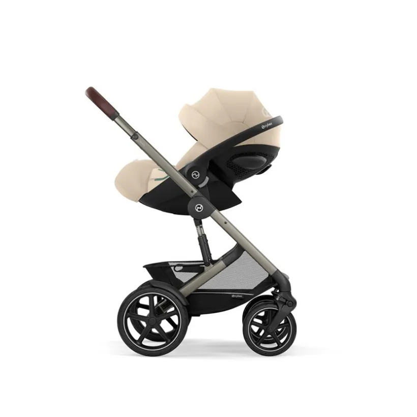 POUSSETTE TALOS S LUX TAUPE - MOSS GREEN