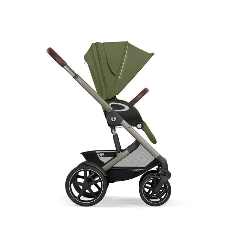 POUSSETTE TALOS S LUX TAUPE - MOSS GREEN