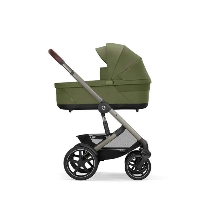 POUSSETTE TALOS S LUX TAUPE - MOSS GREEN