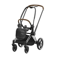 Priam Chrome kinderwagenframe bruin
