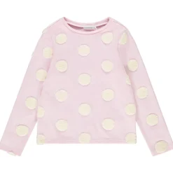 Pull en tricot imprimé en relief fantaisie fille