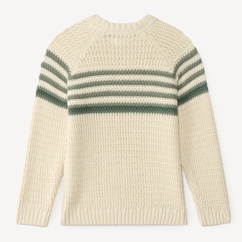 Pull tricot garçon à rayures