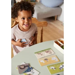 Puzzel set van 10 stks De dieren ouders en baby's 3jaar+