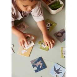 Puzzel set van 10 stks De dieren ouders en baby's 3jaar+