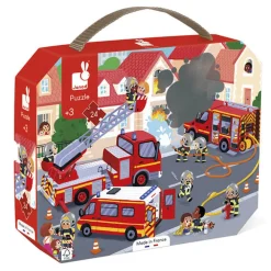 Puzzel 24 stukjes Brandweer