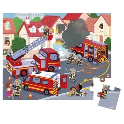 Puzzel 24 stukjes Brandweer
