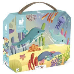Puzzle frieze 36 stuks Zeedieren