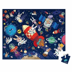 Puzzle 54 stuks Raket