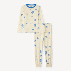 Pyjama 2 delige jongen met ontbijtdessin